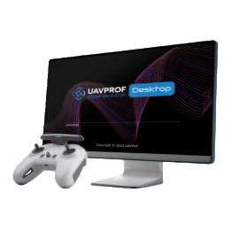 UAVProf Drone Simulator: Desktop Десктопное программное обеспечение для ноутбука (или ПЭВМ)