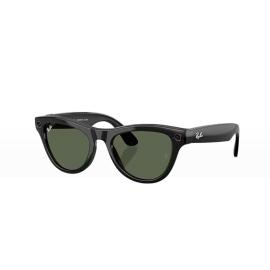 Очки Ray Ban Stories 2-ого поколения Skyler (Shiny Black/G-15 Green)