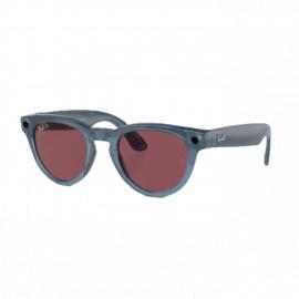 Умные очки Ray Ban Headliner (2-е поколение) Shiny Jeans/Dusty Red