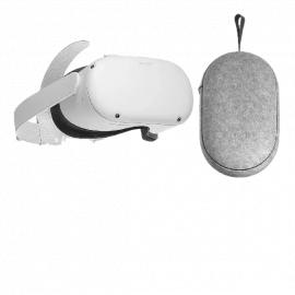 Комплект Oculus Quest 2 128gb + Elite Strap с аккумулятором и кейсом