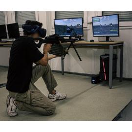 Образовательный комплекс симулятора стрельбы на ПКМ на базе VR технологий