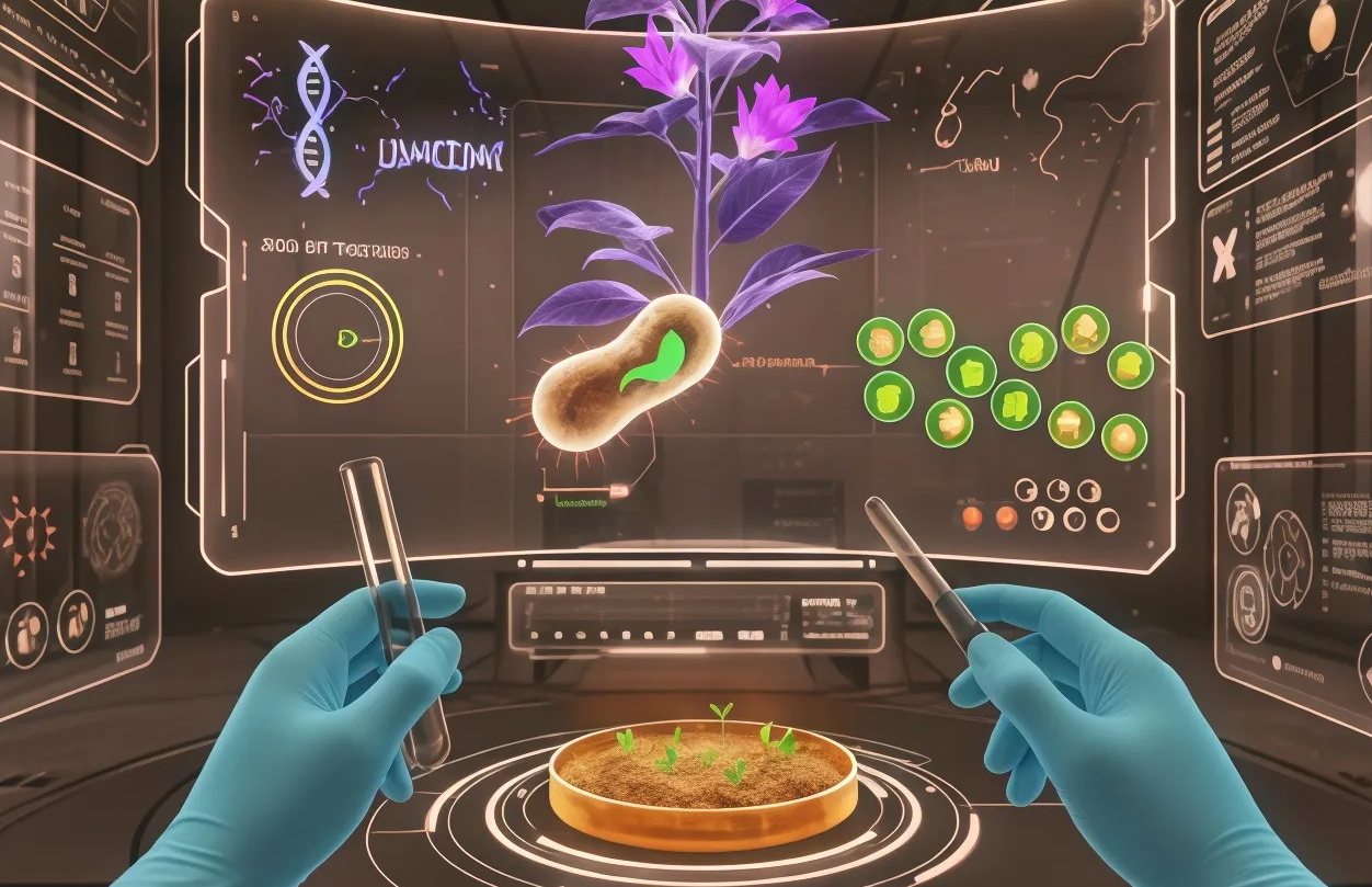 VR-симулятор «Генетика и селекция растений»