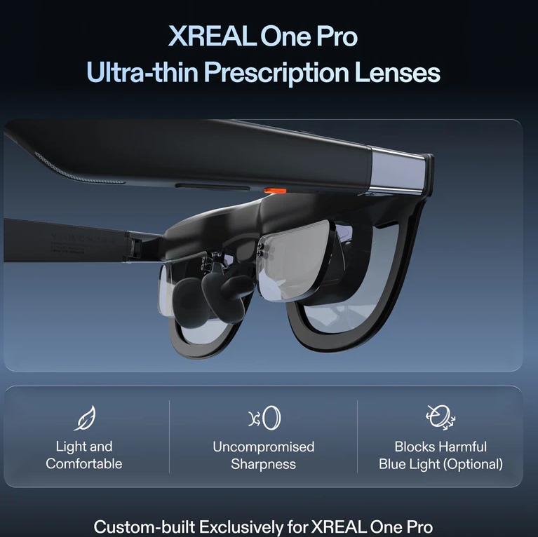 Оптические рецептурные линзы VR Optician для Xreal One Pro