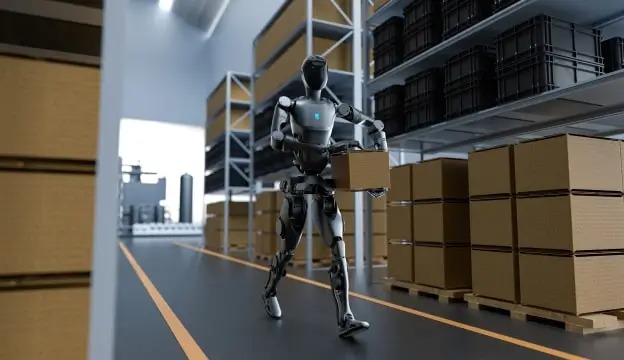 Робот-гуманоид PUDU D9 Робот-гуманоид PUDU D9