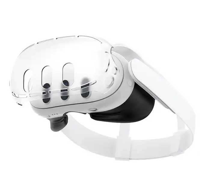 Прозрачный пластиковый защитный чехол для Oculus Quest 3 Прозрачный пластиковый защитный чехол для Oculus Quest 3