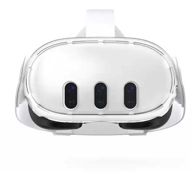 Прозрачный пластиковый защитный чехол для Oculus Quest 3 Прозрачный пластиковый защитный чехол для Oculus Quest 3