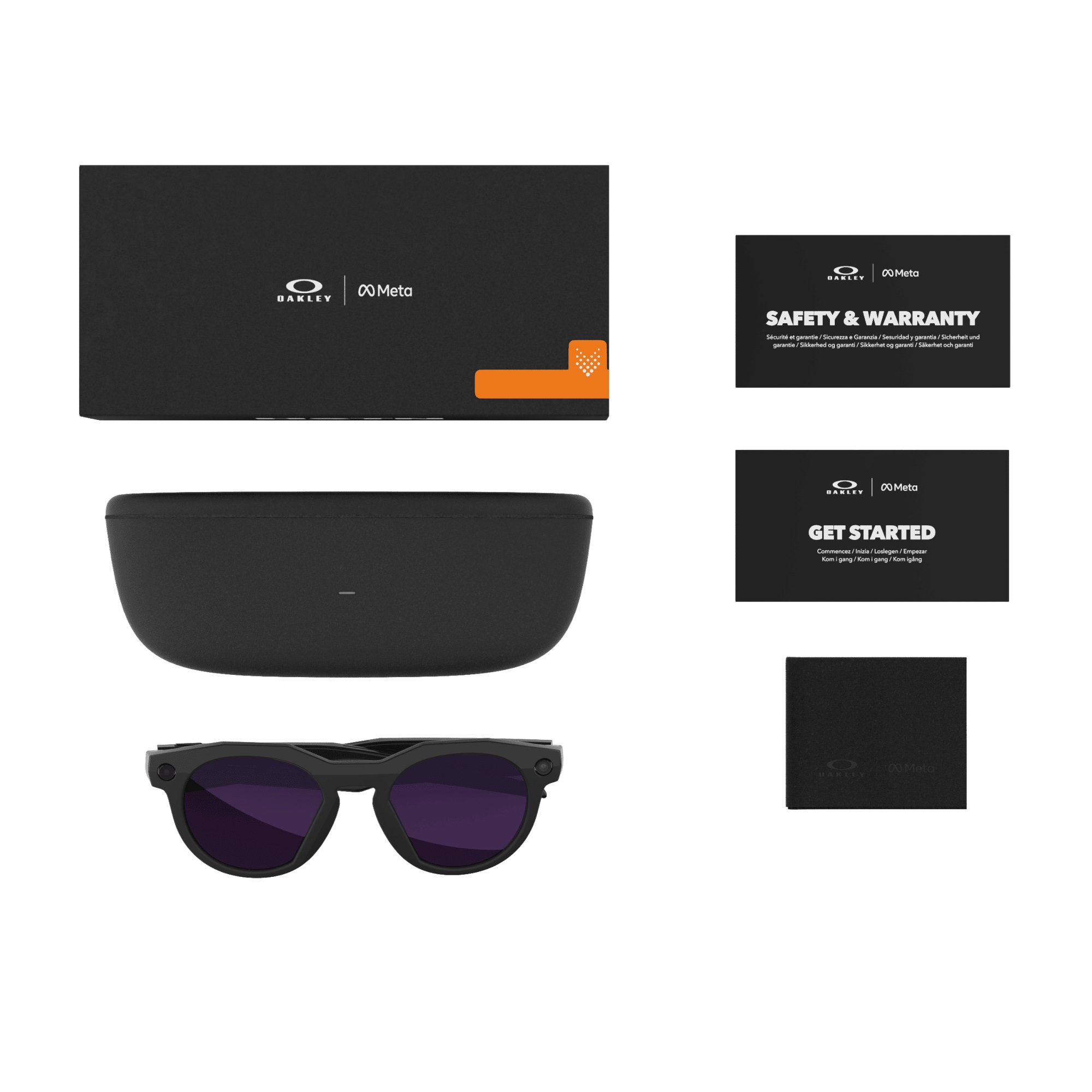 Умные очки Oakley *Meta HSTN Prizm Black Polarized Lenses Умные очки Oakley *Meta HSTN Prizm Black Polarized Lenses
