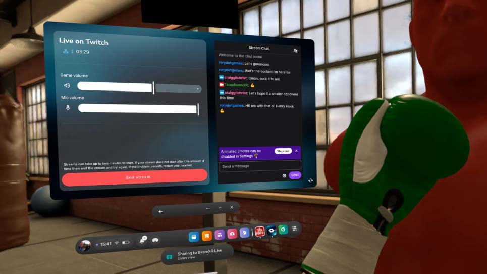 BeamXR Live: стриминг с Quest без ПК стал реальностью
