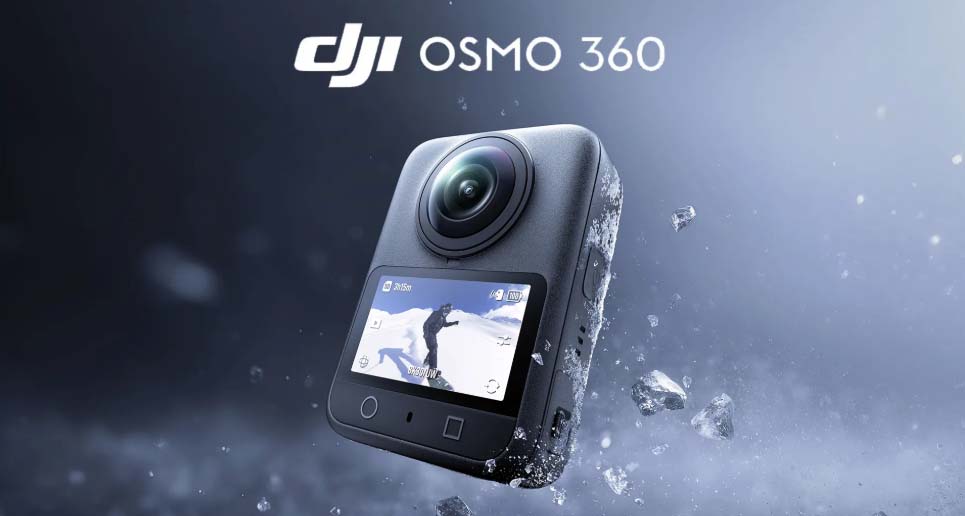DJI Osmo 360 — инновационная 360-градусная камера с поддержкой 8K HDR