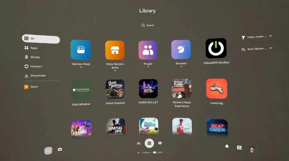 Интерфейс *Meta Quest изменили — стало ли лучше?