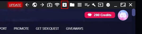 С помощью сетевого кабеля подключите гарнитуру к компьютеру и нажмите на иконку