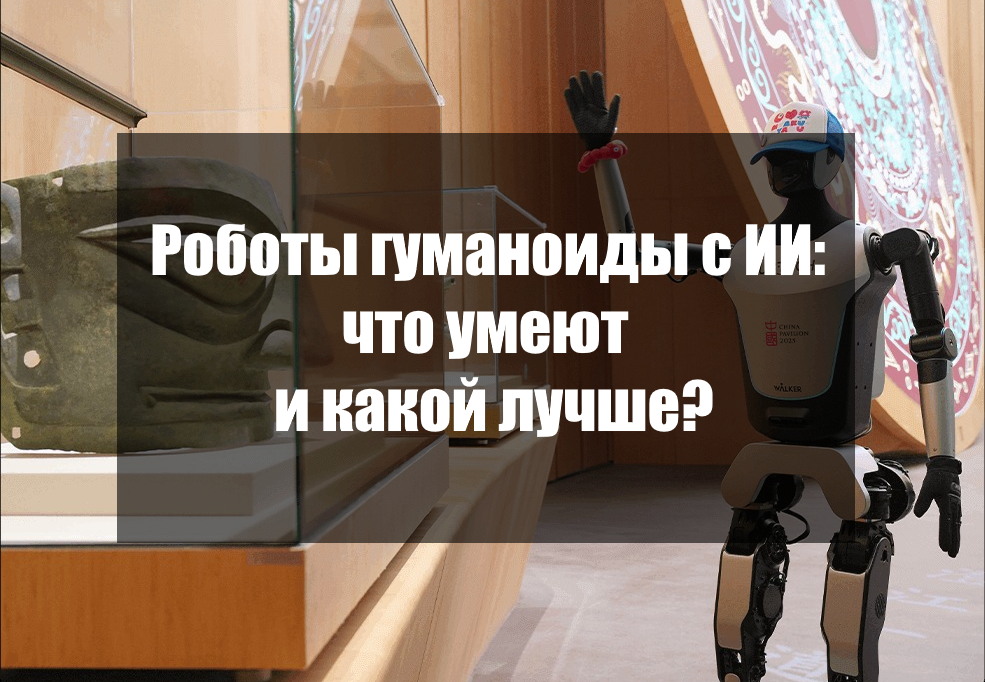 Роботы гуманоиды с ИИ: что умеют и какой лучше?