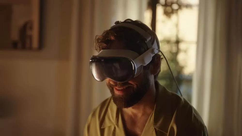 Во время демонстрации Apple Vision Pro