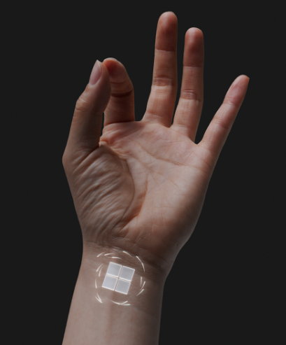 вызов главного меню Hololens 2