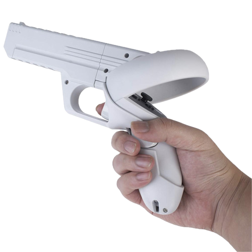 Игровой VR-пистолет для Oculus Quest 2 (белый)