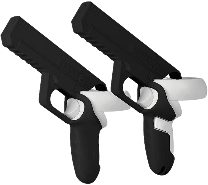 Игровой VR-пистолет для Oculus Quest 2 (чёрный)