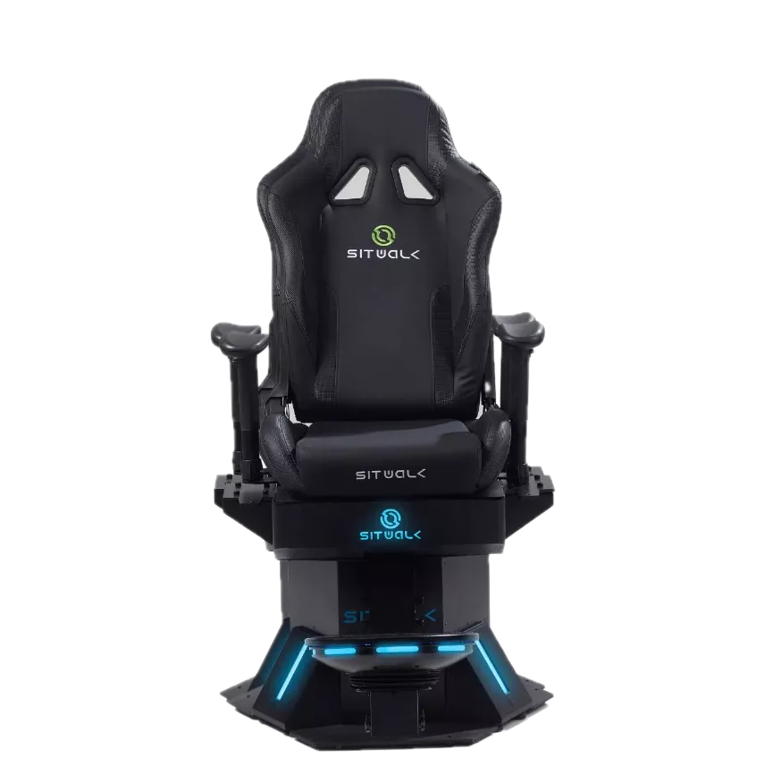 Интерактивное VR-кресло с вращением в 360 градусов Zyber