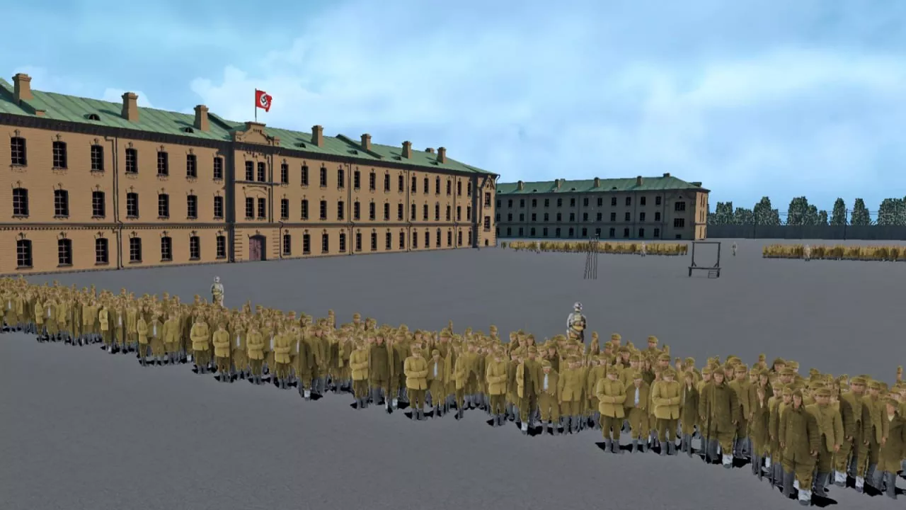 VR-сценарий «Лагерь военнопленных Пушкинские казармы»