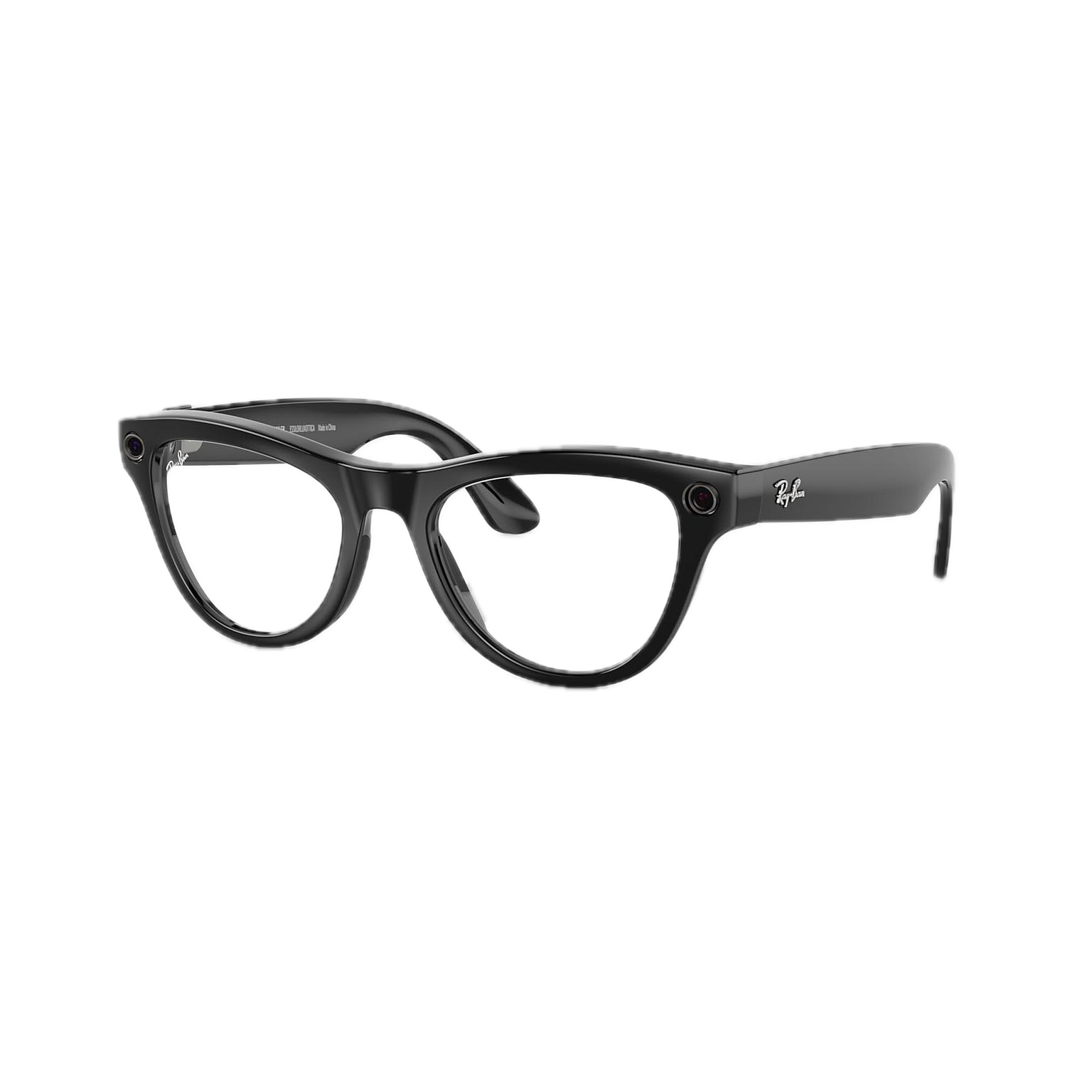 Очки Ray Ban Stories 2-ого поколения Skyler (Shiny Black/Transitions Cerulean Blue)