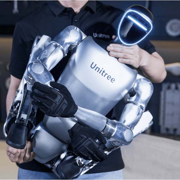 Программируемый робот-гуманоид Unitree G1 EDU