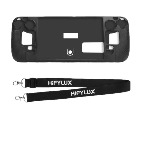 Силиконовый чехол для Steam Deck (чёрный)