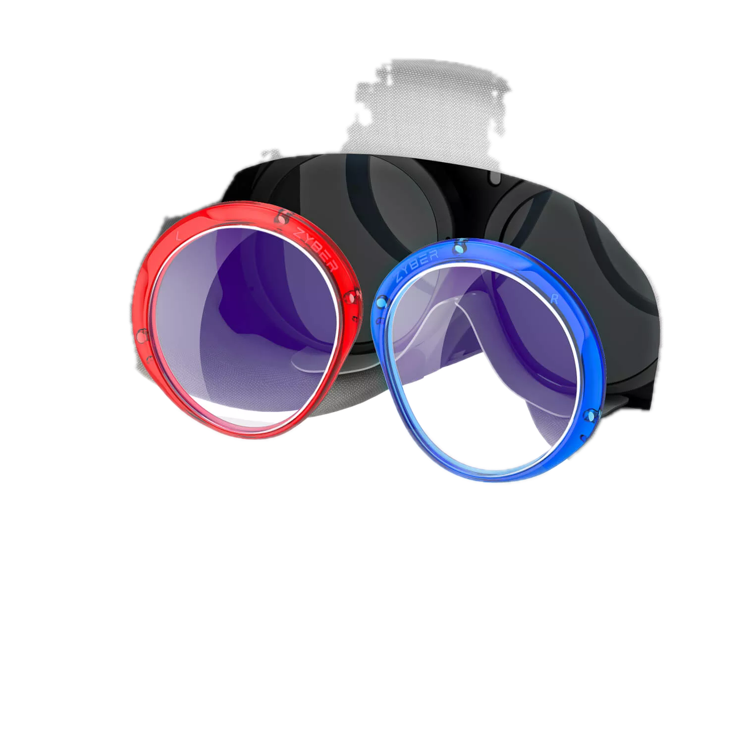 Линзы Zyber с диоптриями с защитой от синего света