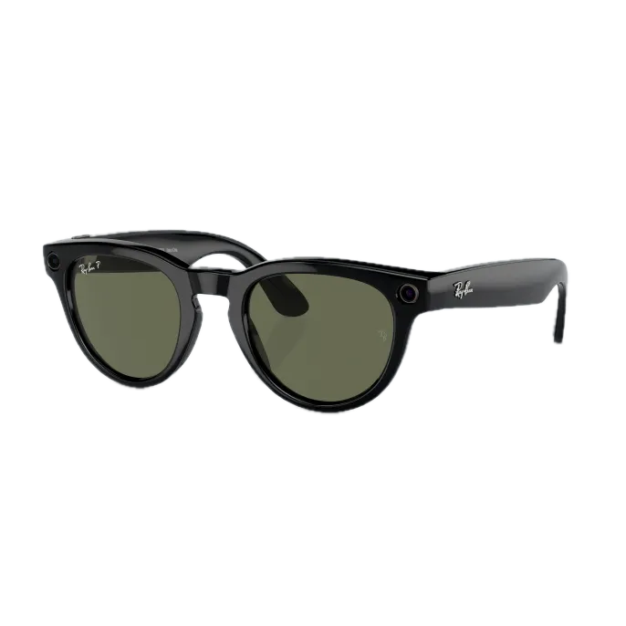 Умные очки Ray Ban Headliner (2-е поколение) Shiny black/G-15 Green