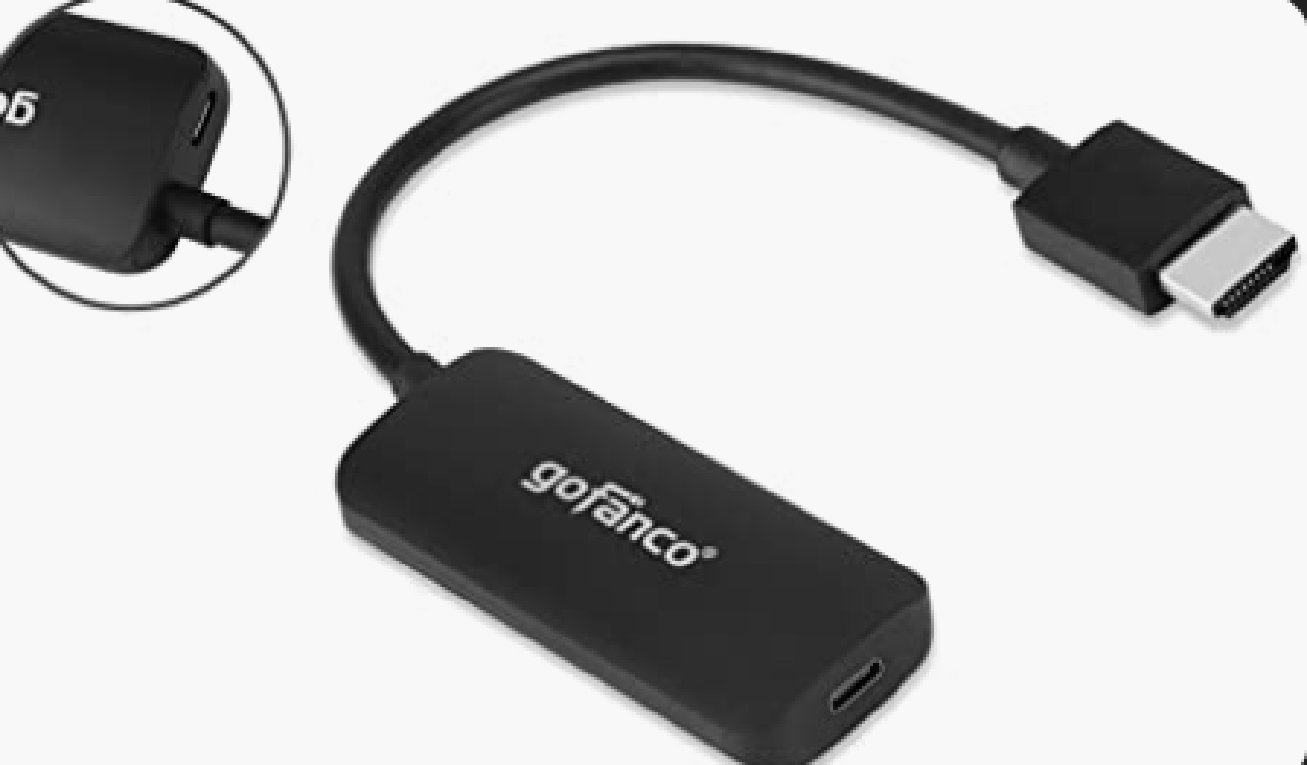 Пример переходника для подключения через HDMI