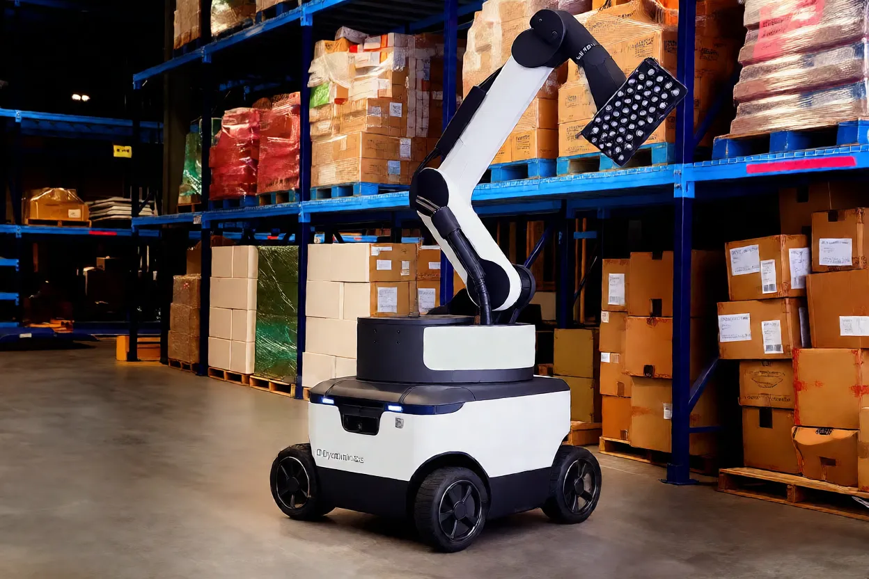 Промышленный робот-доставщик